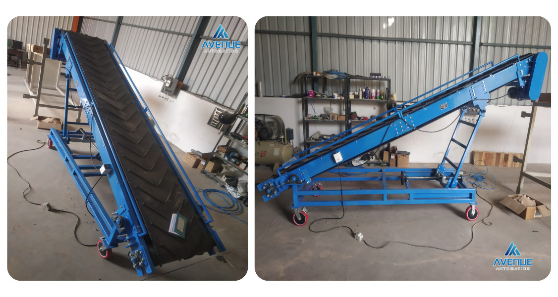 Loading Unloading Conveyor for Food Packaging Warehouse Operations
