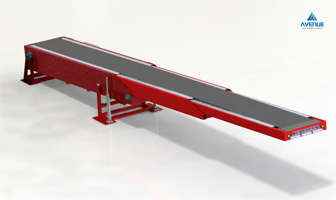 Telescopic Conveyor for Efficient Loading and Unloading in Food Packaging
